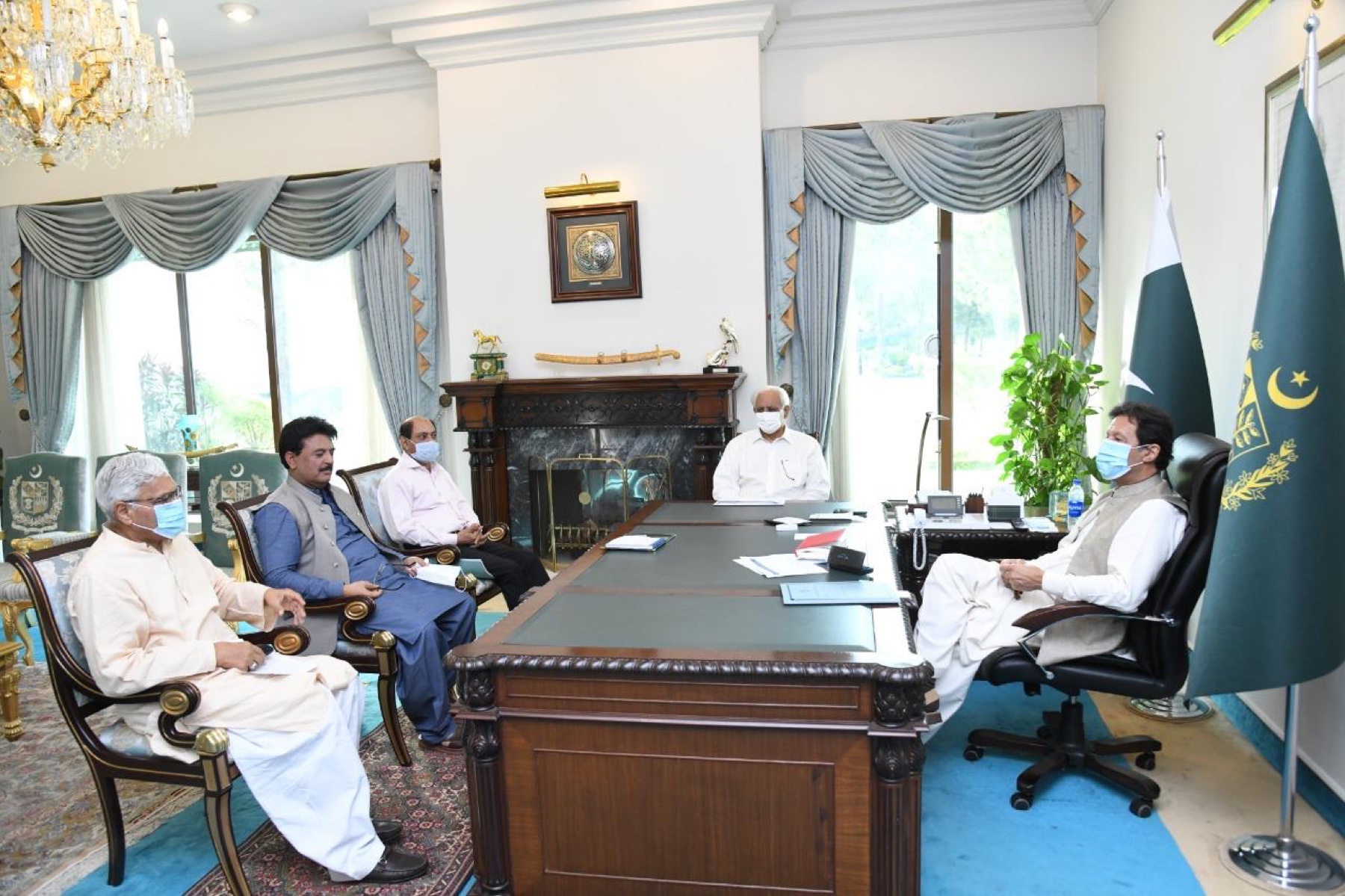 A second meeting with Prime Minister Imran Khan.